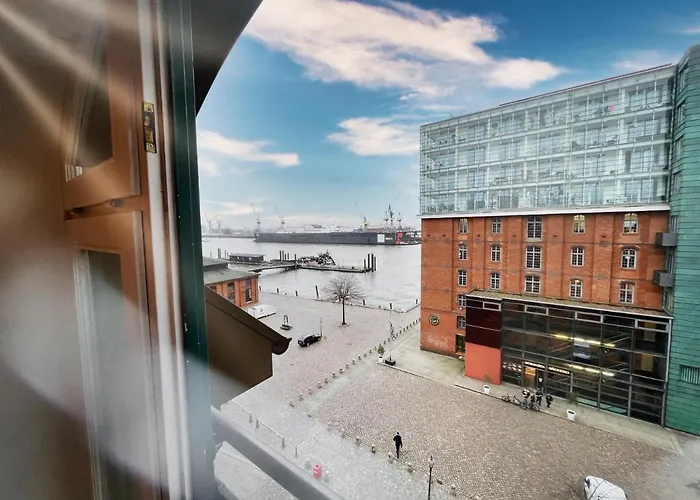 Loft-panoramablick-hafen & Elbe! Hamburg-Harburg