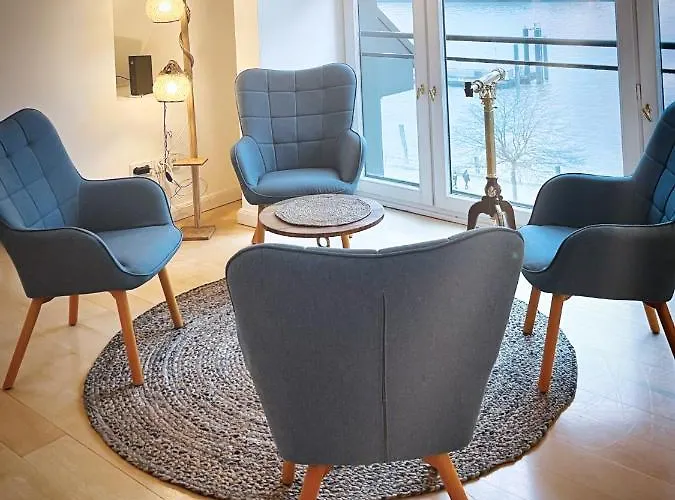 Loft-panoramablick-hafen & Elbe! Appartement