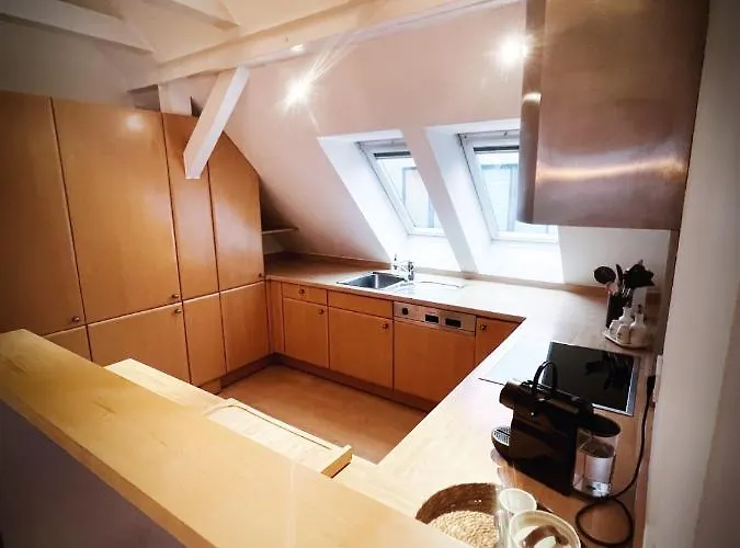Loft-panoramablick-hafen & Elbe! Appartement *